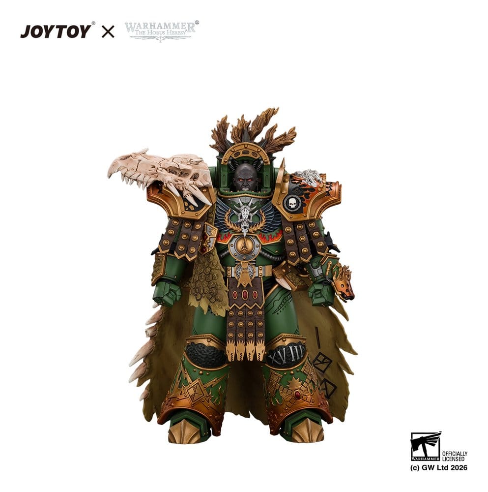 🧪 LAB | PREORDINE+ 04/2027 Warhammer Action Figure Salamanders Vulkan, Primarch of the XVIIIth Legion 21 cm