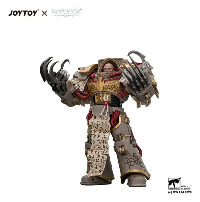 🧪 LAB | PREORDINE+ 04/2027 Warhammer The Horus Heresy Action Figure Word Bearers Kor Phaeron 14 cm