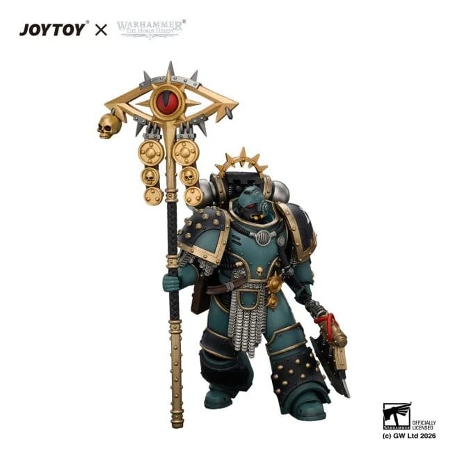 🧪 LAB | PREORDINE+ 04/2027 Warhammer The Horus Heresy Action Figure Sons of Horus Herald Consul 12 cm