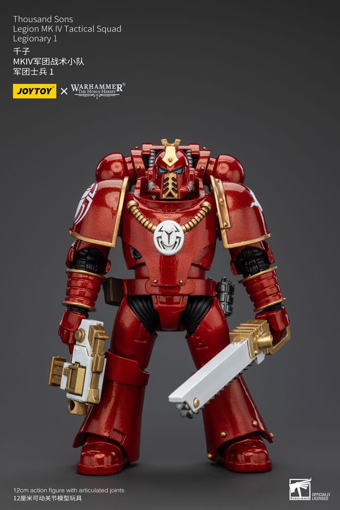 AUF BESTELLUNG Warhammer The Horus Heresy Actionfigur 1/18 Thousand Sons Legion MK IV Tactical Squad Legionary 1 12 cm *SONDERPREIS*