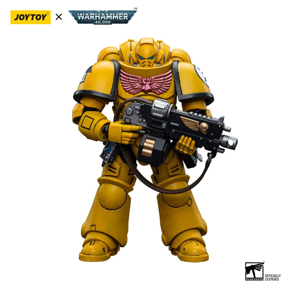 SU ORDINAZIONE Warhammer 40k Action Figure 1/18 Imperial Fists Intercessors 12 cm