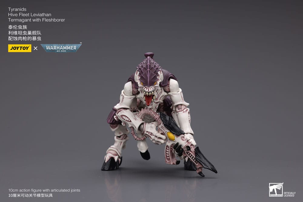 SU ORDINAZIONE Warhammer 40k Action Figure 1/18 Tyranids Hive Fleet Leviathan Termagant with Fleshborer 12 cm
