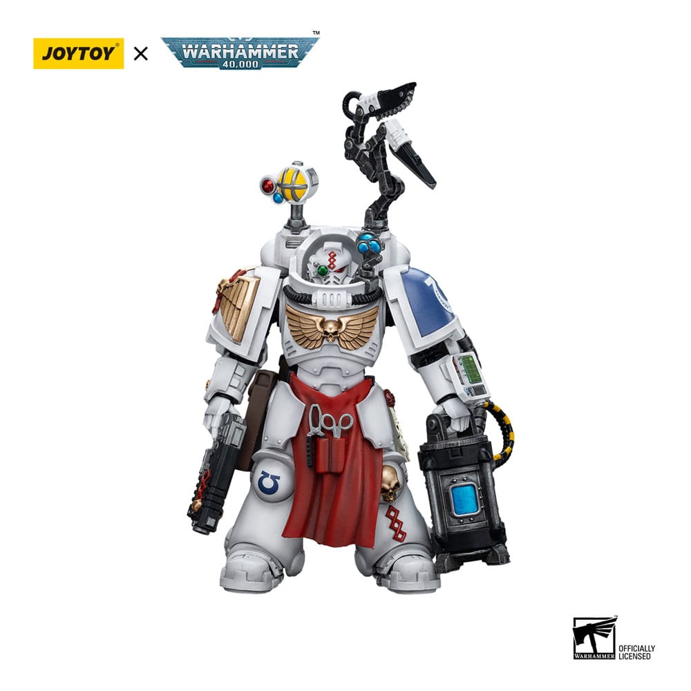 🧪 LAB | SU ORDINAZIONE Warhammer The Horus Heresy Action Figure 1/18 Ultramarines Apothecary Biologis 12 cm