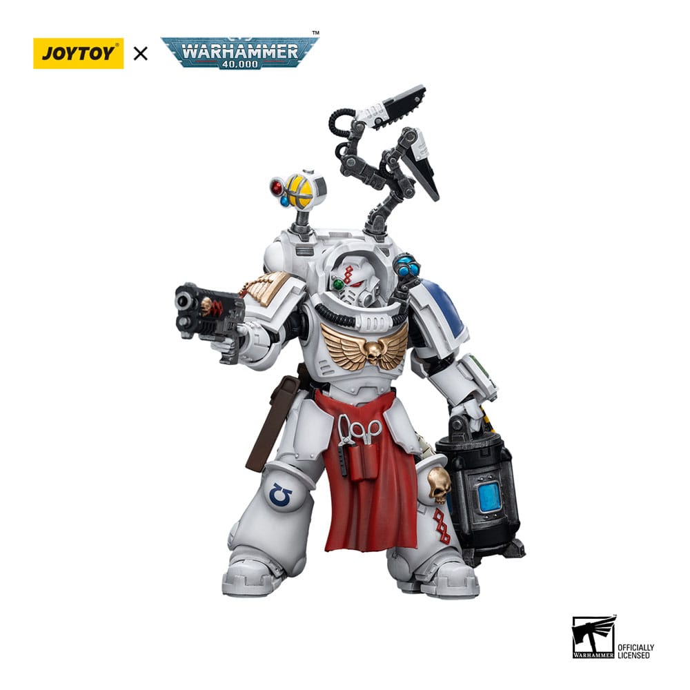 🧪 LAB | SU ORDINAZIONE Warhammer The Horus Heresy Action Figure 1/18 Ultramarines Apothecary Biologis 12 cm