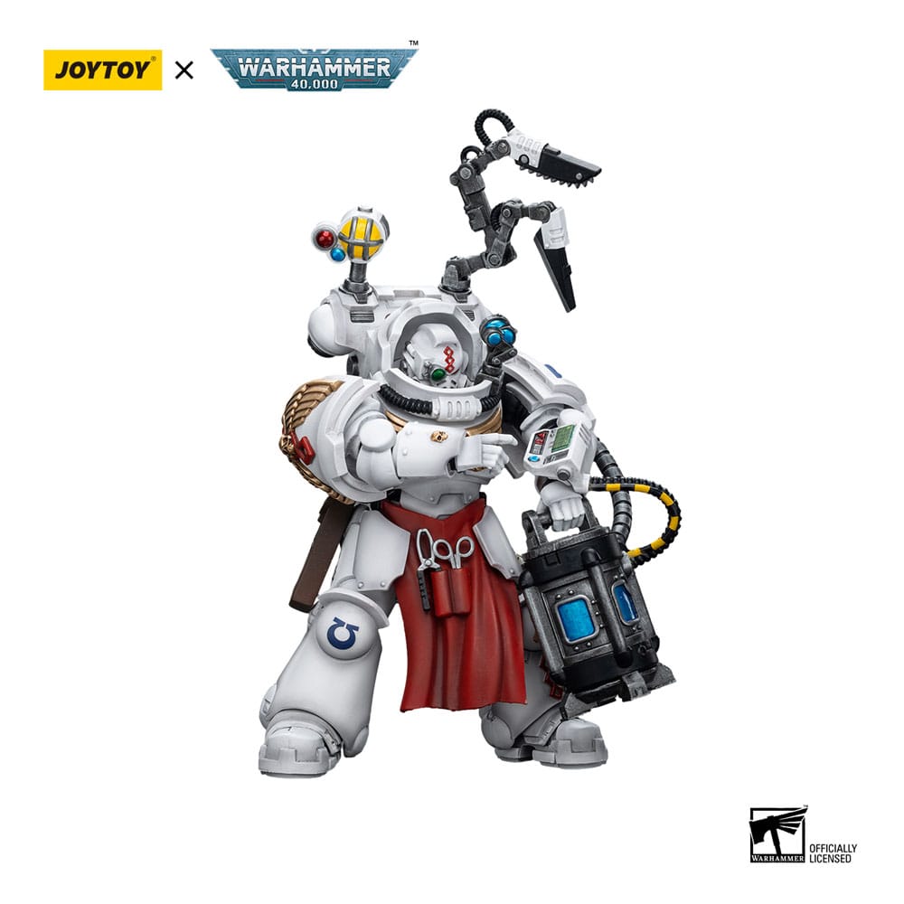 🧪 LAB | SU ORDINAZIONE Warhammer The Horus Heresy Action Figure 1/18 Ultramarines Apothecary Biologis 12 cm