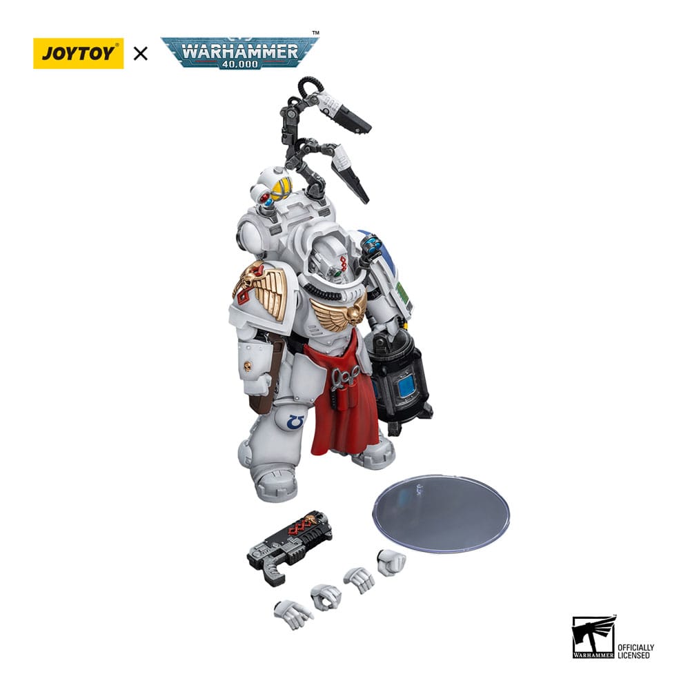 🧪 LAB | SU ORDINAZIONE Warhammer The Horus Heresy Action Figure 1/18 Ultramarines Apothecary Biologis 12 cm