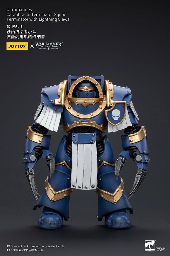 MADE TO ORDER Warhammer The Horus Heresy Action Figure 1/18 Ultramarines Cataphractii Terminator Squad Terminator with Lightning Claws 14 cm