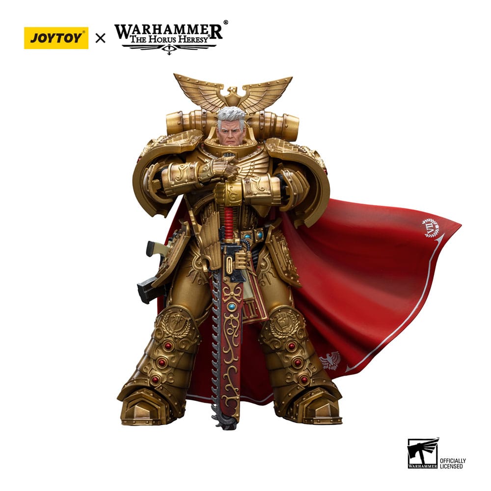 AUF BESTELLUNG Warhammer The Horus Heresy Actionfigur 1/18 Imperial Fists Rogal Dorn Primarch der 7. Legion 12 cm