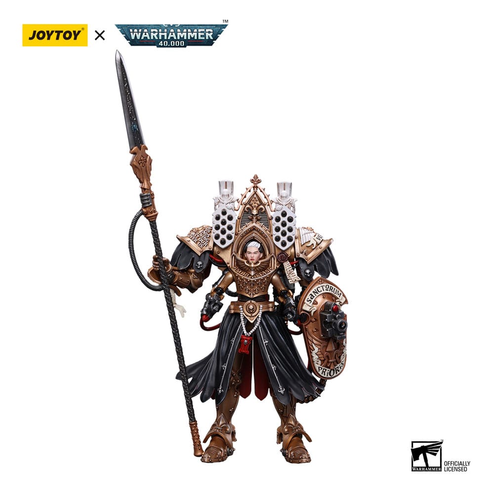 SU ORDINAZIONE Warhammer 40k Action Figure 1/18 Adepta Sororitas Abbess Sanctorum Morvenn Vahl 12 cm