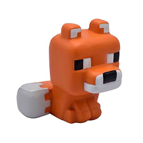 🧪 LAB | SU ORDINAZIONE Minecraft Mega Squishme Anti-Stress Figure 15 cm Series 3 Fox 15 cm
