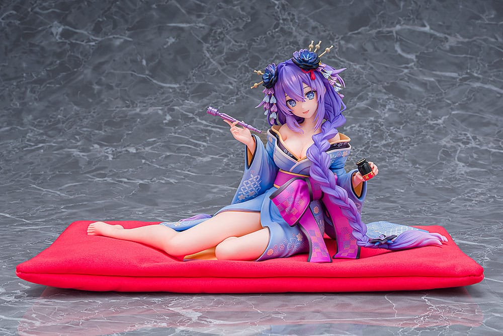 PREORDER+ CLOSED 06/2026 (NOT CANCELLABLE) Neptunia x Senran Kagura Statue 1/7 Purple Heart Kimono Ver. 13 cm