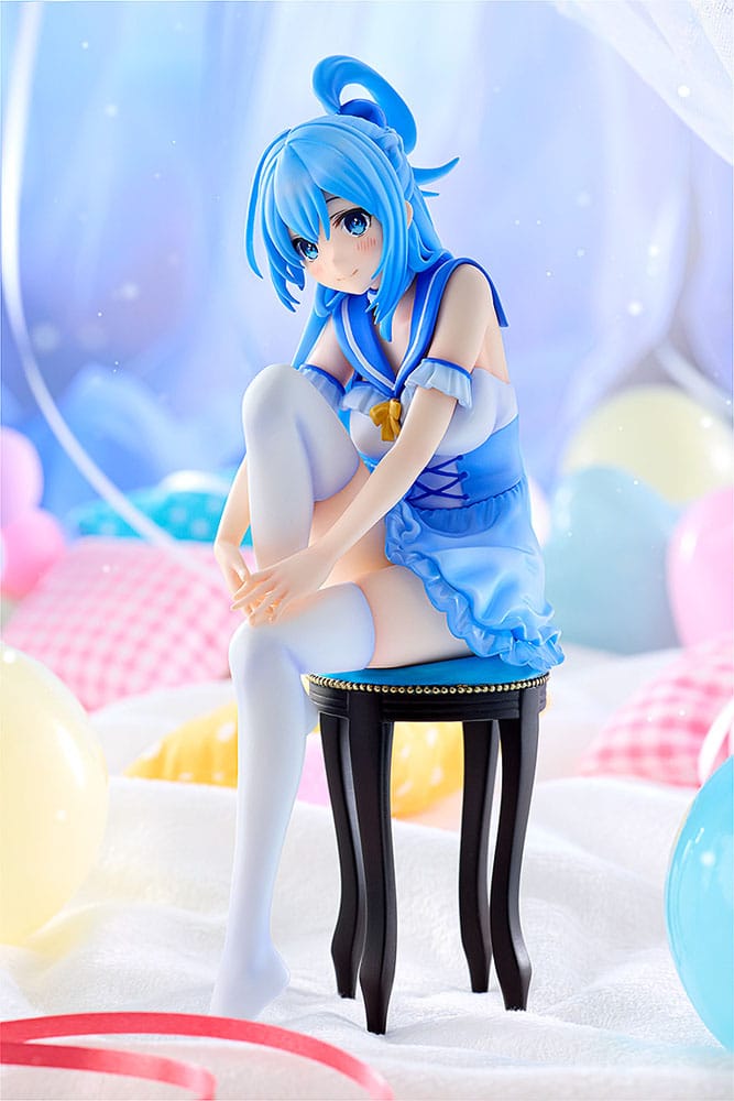 PREORDINE+ 03/2026 Konosuba God's blessing on this wonderful world! PVC Statue Aqua: Light Novel 10th Anniversary Ver. 15 cm