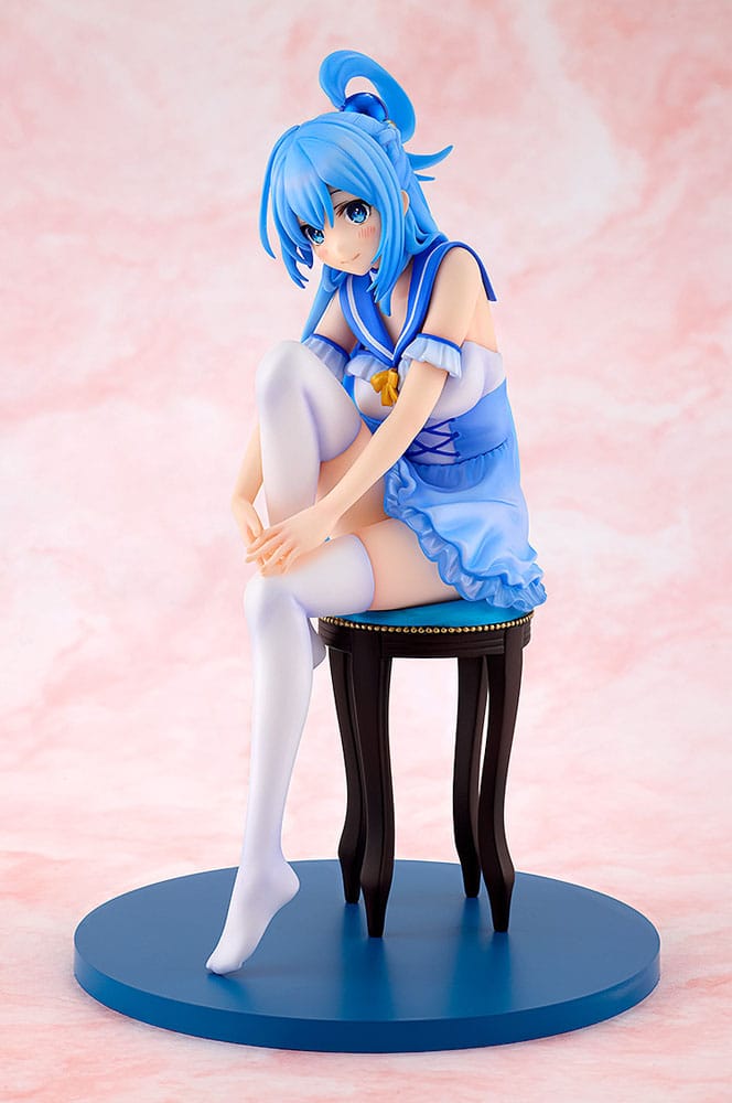 PREORDER+ 03/2026 Konosuba God's blessing on this wonderful world! PVC Statue Aqua: Light Novel 10th Anniversary Ver. 15 cm