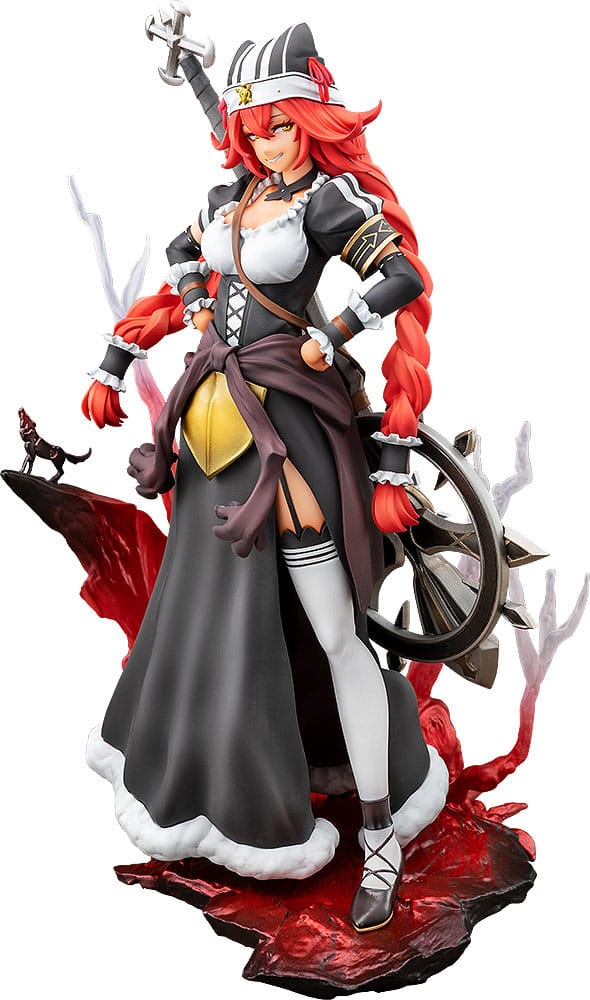 SU ORDINAZIONE Overlord PVC Statue 1/8 Lupusregina Beta 10th Anniversary so-bin Ver. with Background Parts 22 cm