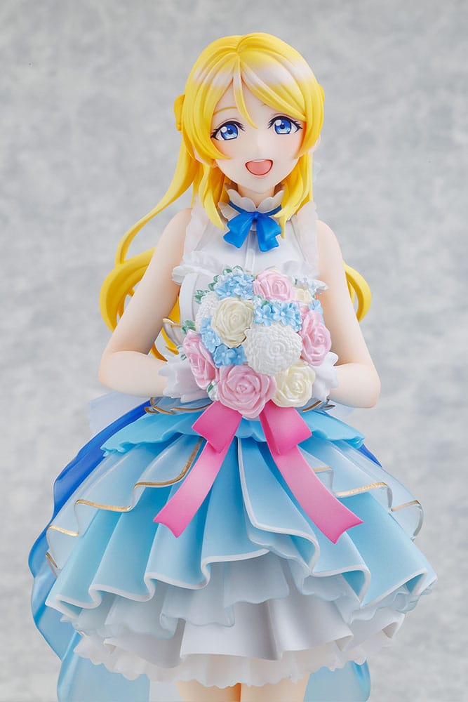 SU ORDINAZIONE LoveLive! PVC Statue 1/7 Eli Ayase LoveLive! Days 5th Anniversary Ver. 24 cm