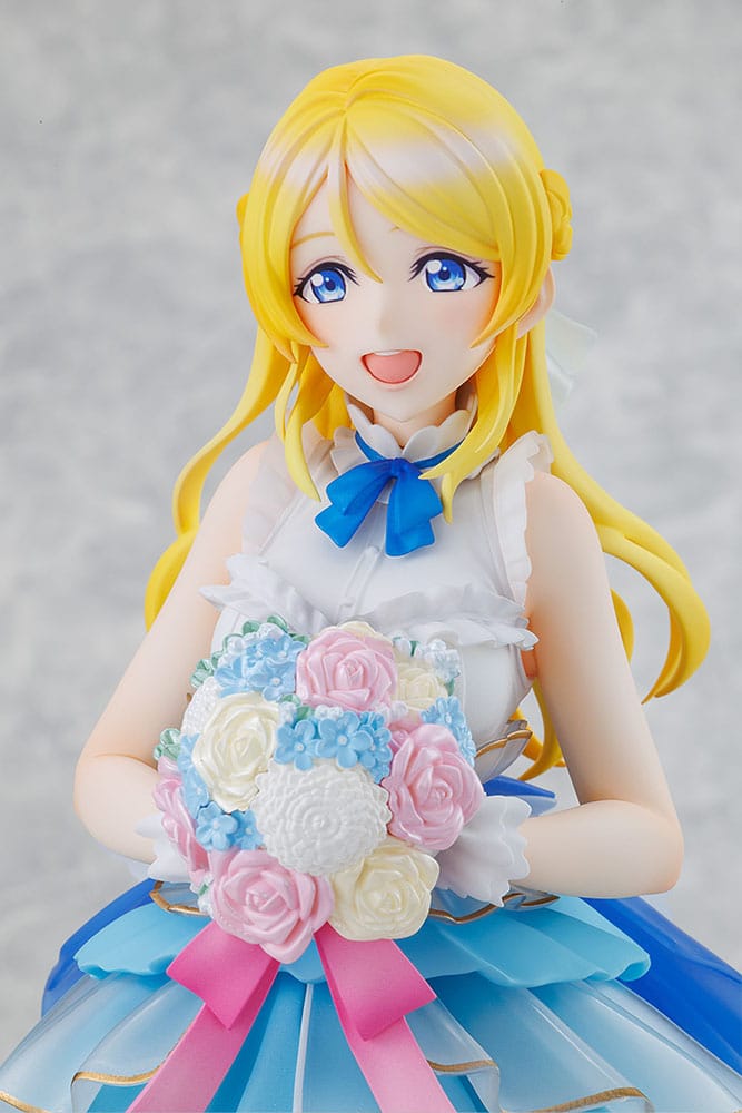 SU ORDINAZIONE LoveLive! PVC Statue 1/7 Eli Ayase LoveLive! Days 5th Anniversary Ver. 24 cm