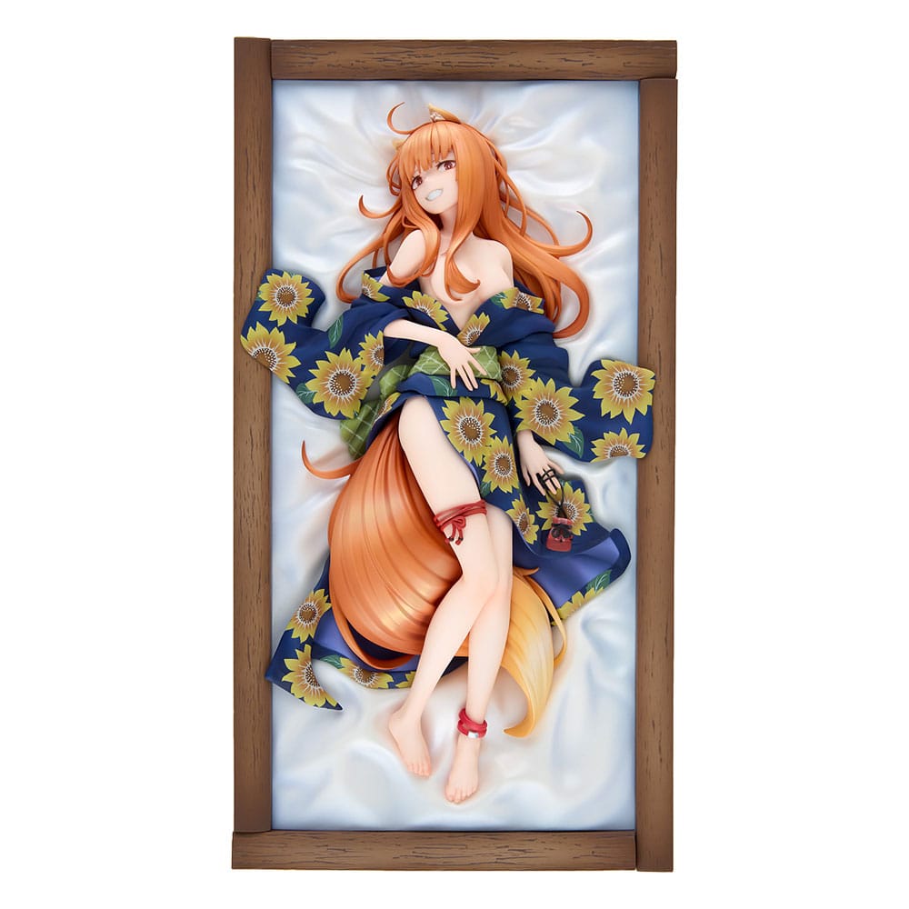 PREORDINE+ CHIUSO 06/2025 Spice and Wolf: Merchant Meets the Wise Wolf Holo: Yukata Beauty Ver. 14 cm Statue 1/7