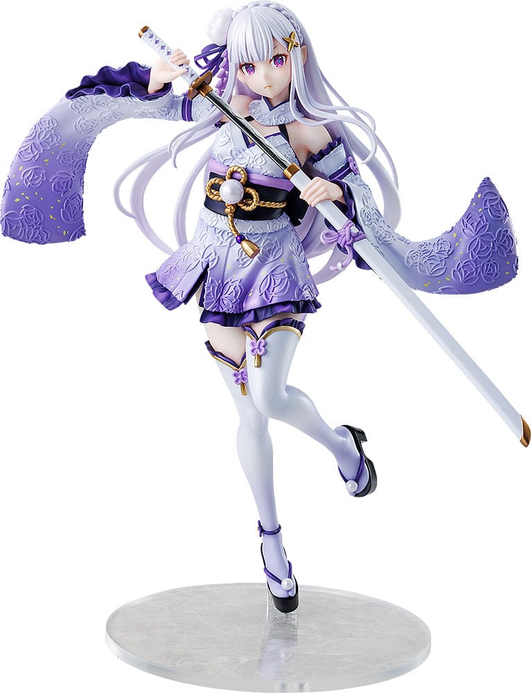 PREORDINE+ 03/2026 Re:ZERO -Starting Life in Another World- PVC Statue 1/7 Emilia Combat Outfit ver. 24 cm