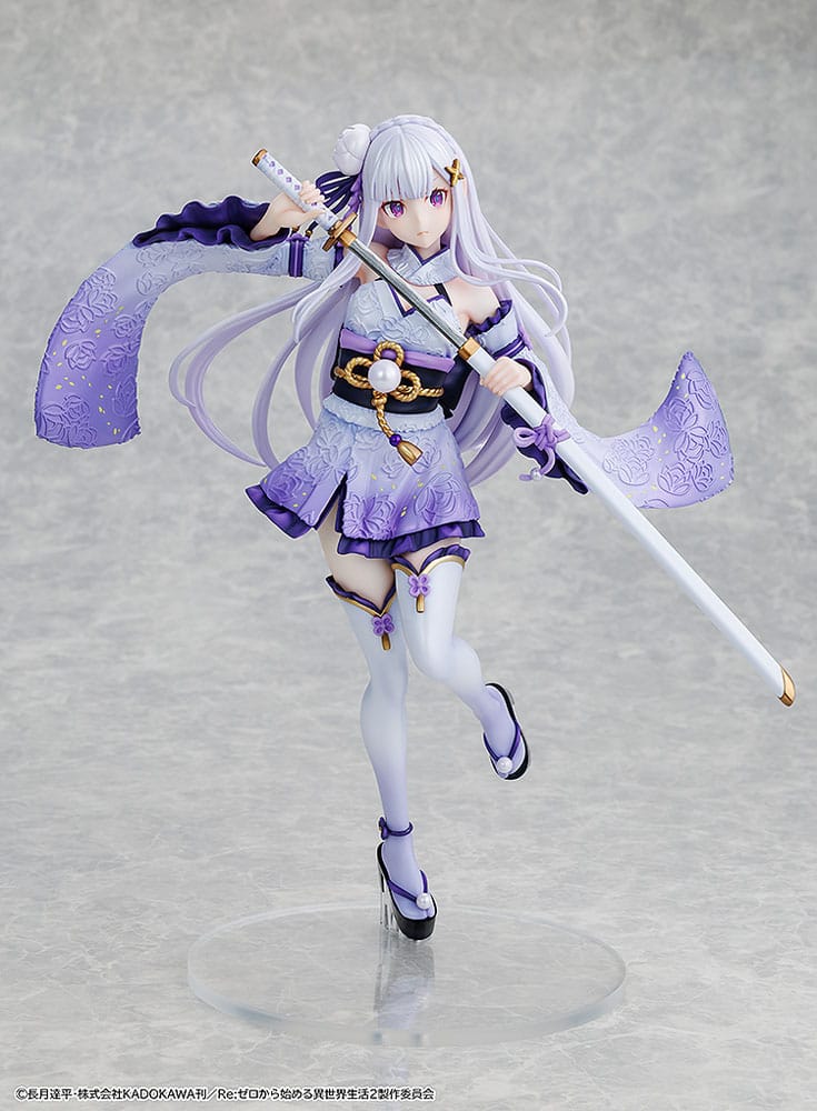 PREORDINE+ 03/2026 Re:ZERO -Starting Life in Another World- PVC Statue 1/7 Emilia Combat Outfit ver. 24 cm
