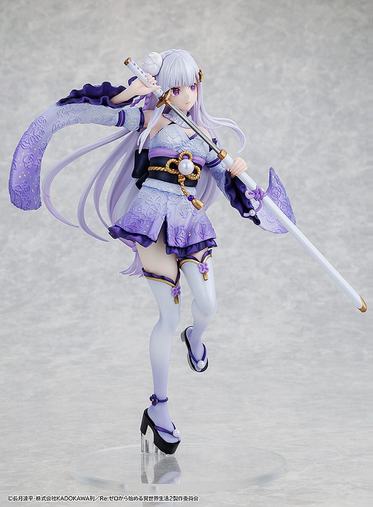 PREORDINE+ 03/2026 Re:ZERO -Starting Life in Another World- PVC Statue 1/7 Emilia Combat Outfit ver. 24 cm