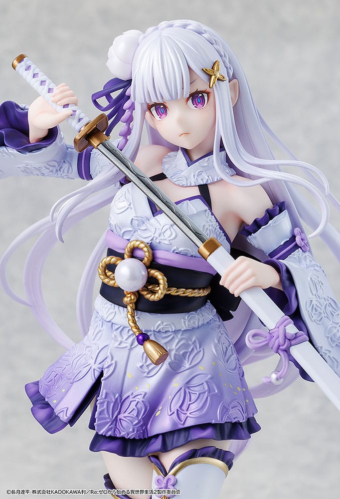 PREORDINE+ 03/2026 Re:ZERO -Starting Life in Another World- PVC Statue 1/7 Emilia Combat Outfit ver. 24 cm
