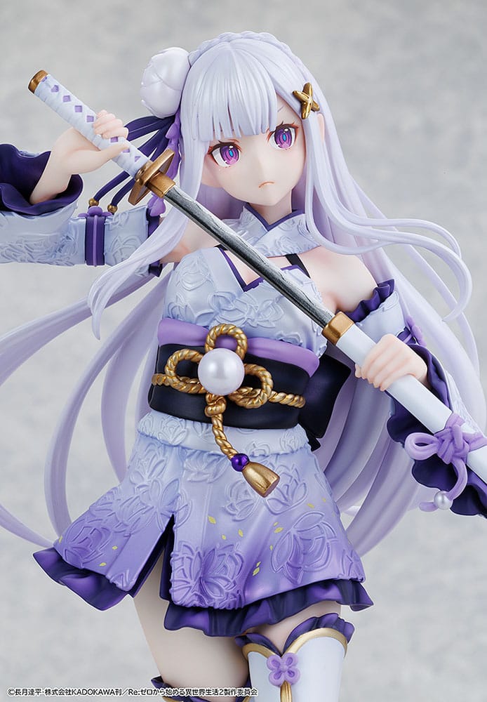 PREORDINE+ 03/2026 Re:ZERO -Starting Life in Another World- PVC Statue 1/7 Emilia Combat Outfit ver. 24 cm
