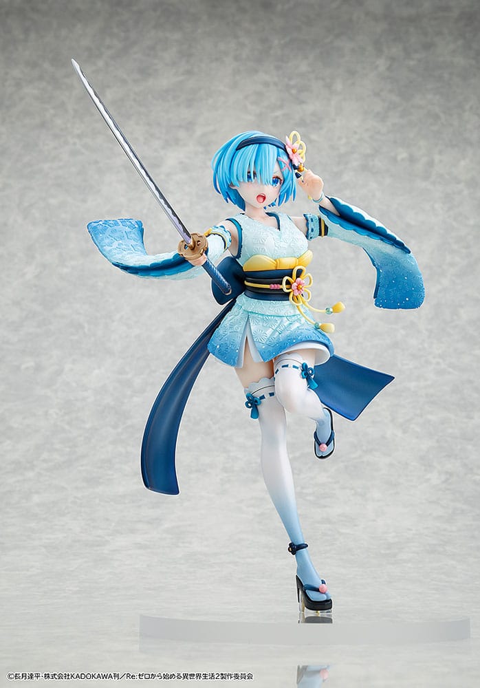 PREORDINE+ 02/2026 Re:ZERO -Starting Life in Another World- PVC Statue 1/7 Rem Combat Outfit Ver. 22 cm