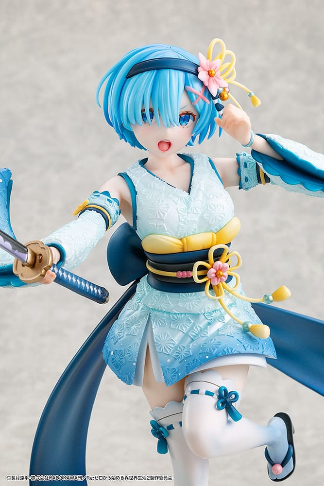 PREORDINE+ 02/2026 Re:ZERO -Starting Life in Another World- PVC Statue 1/7 Rem Combat Outfit Ver. 22 cm