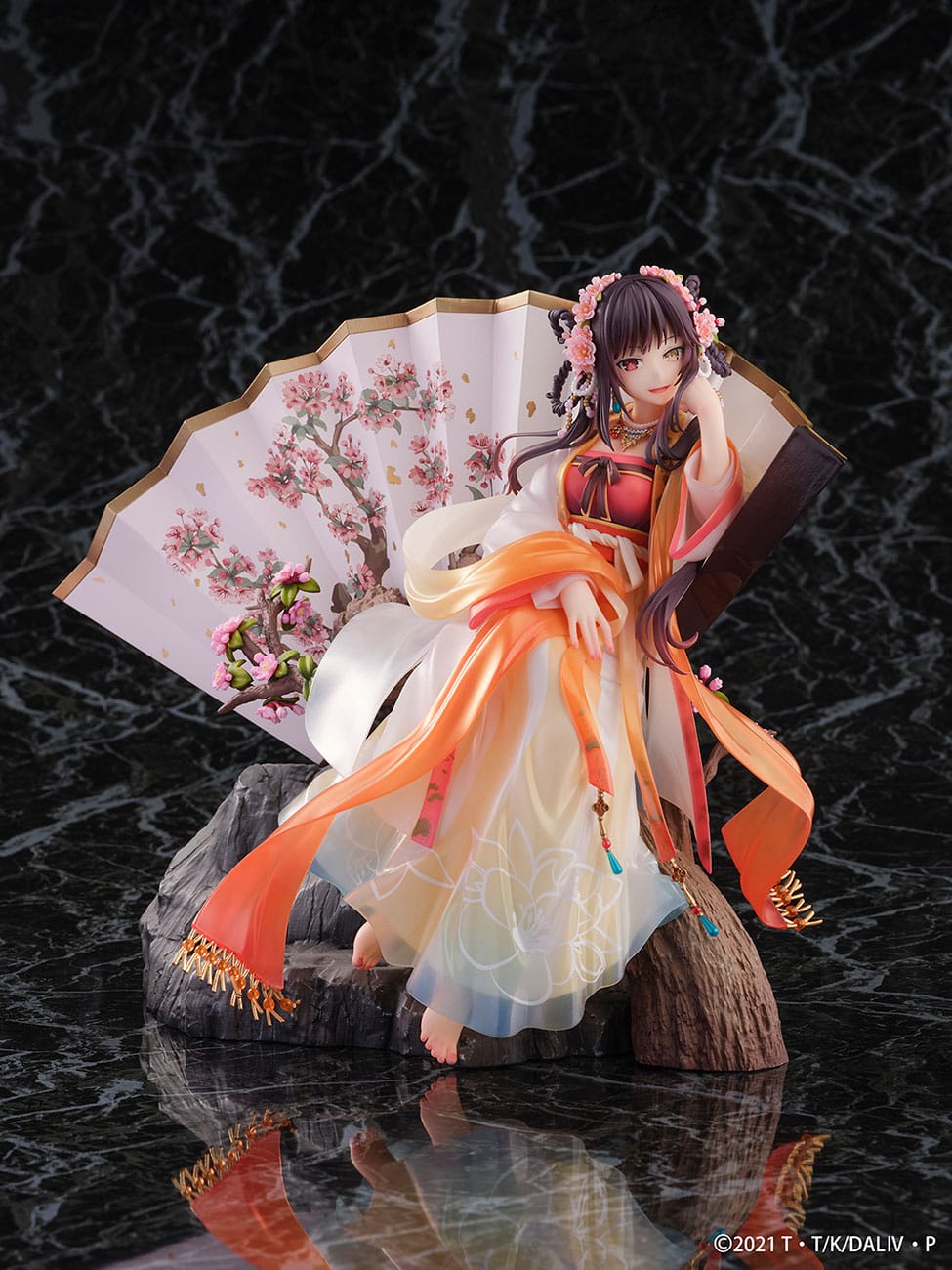 PREORDINE 08/2025 Date A Live Statue 1/7 Kurumi Tokisaki Hanfu Ver. 21 cm (PREORDINE NON CANCELLABILE)