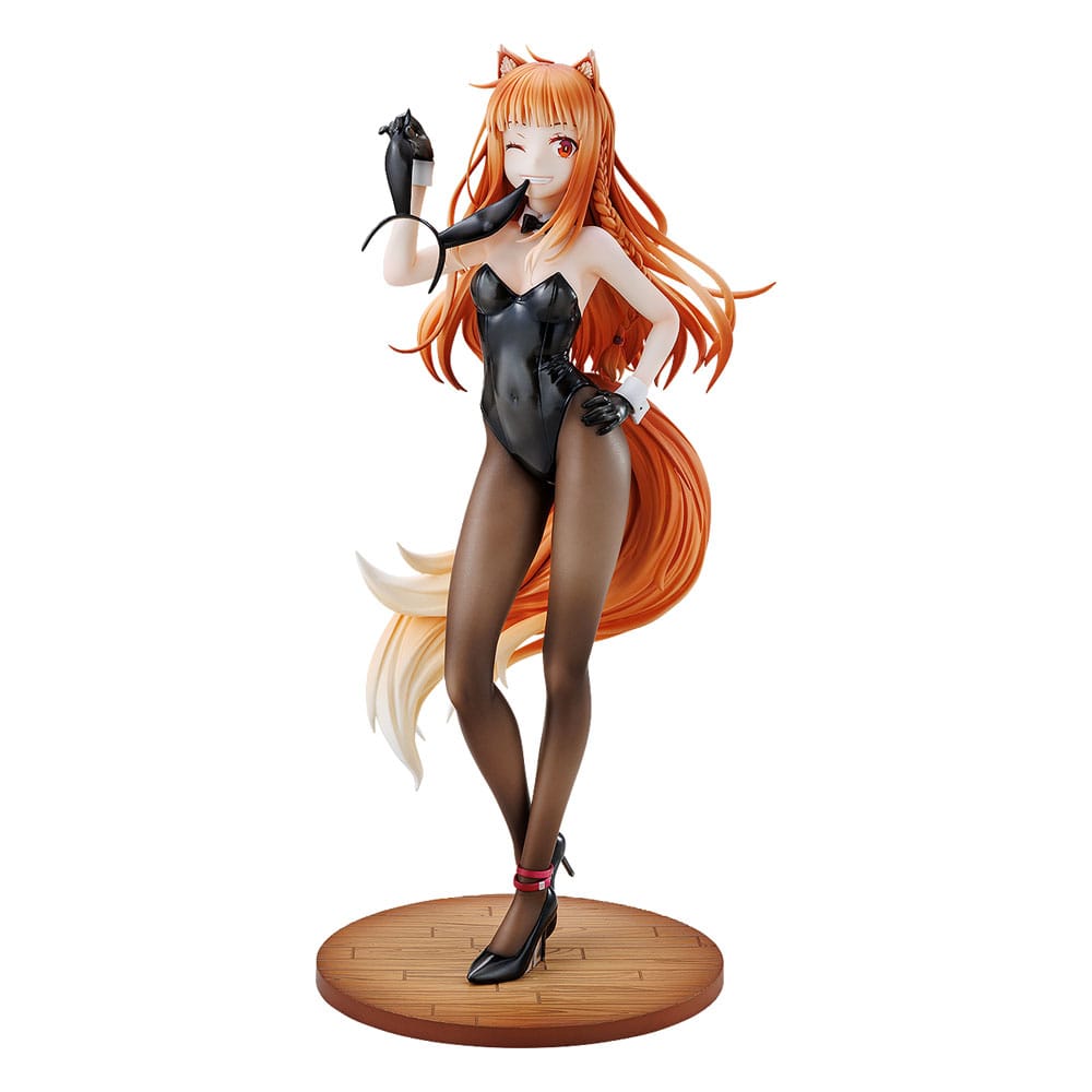 PREORDINE 05/2026 Spice and Wolf: Merchant Meets the Wise Wolf PVC Statue 1/7 Holo Light Novel bunny Ver. illustration by Jyuu Ayakura 23 cm (PREORDINE NON CANCELLABILE)