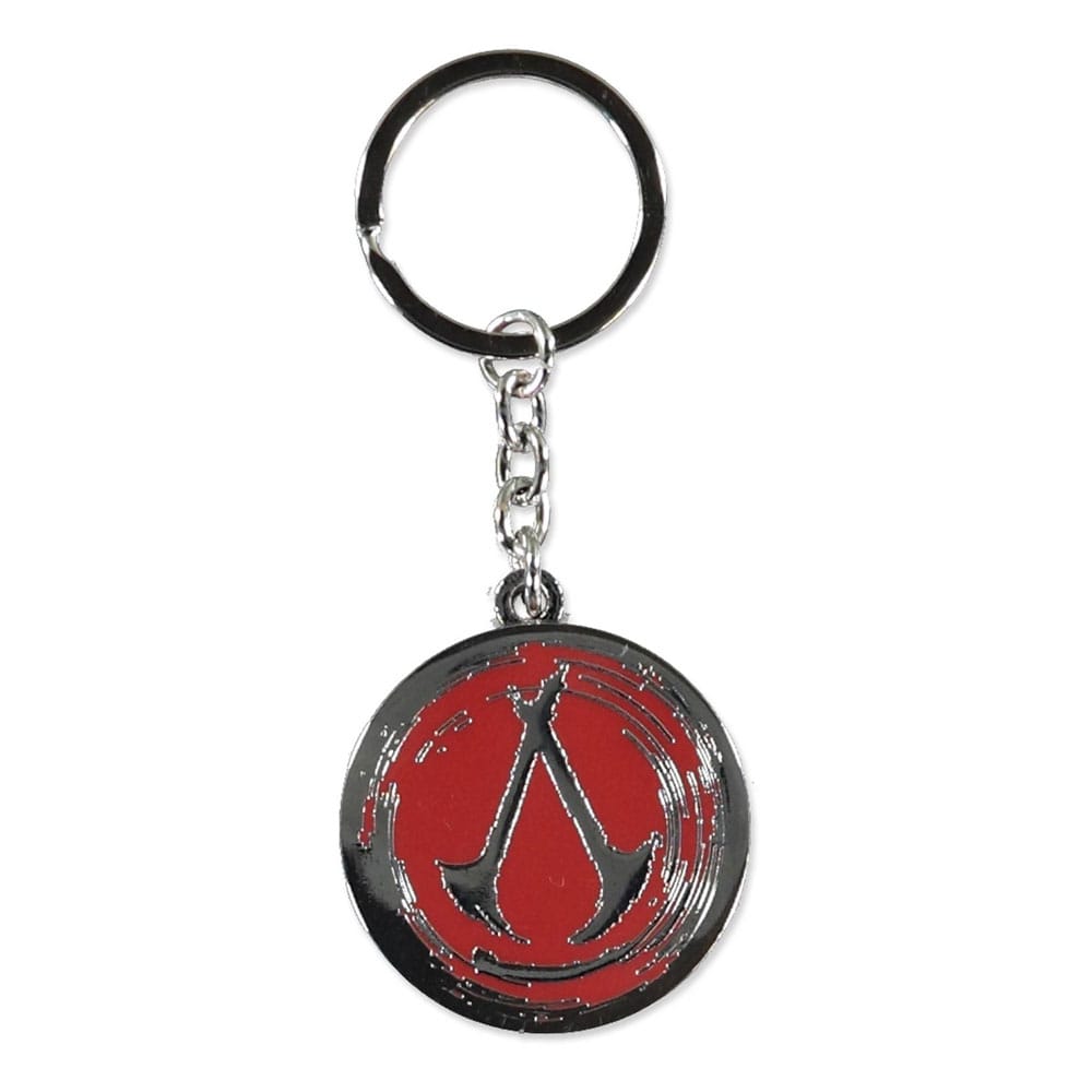 SU ORDINAZIONE Assassin´s Creed Shadows Metal Keychain Logo Round
