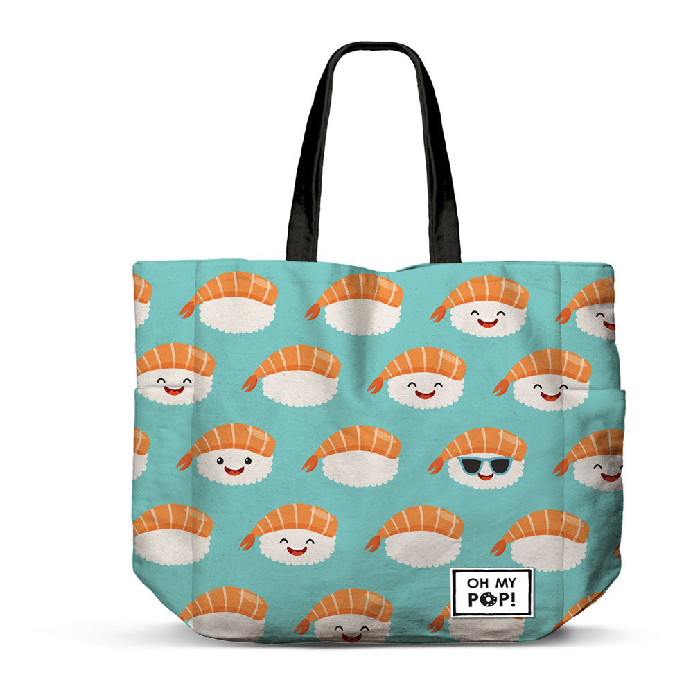 🧪 LAB | SU ORDINAZIONE Oh My Pop! Tote Bag horizontal Nigiri