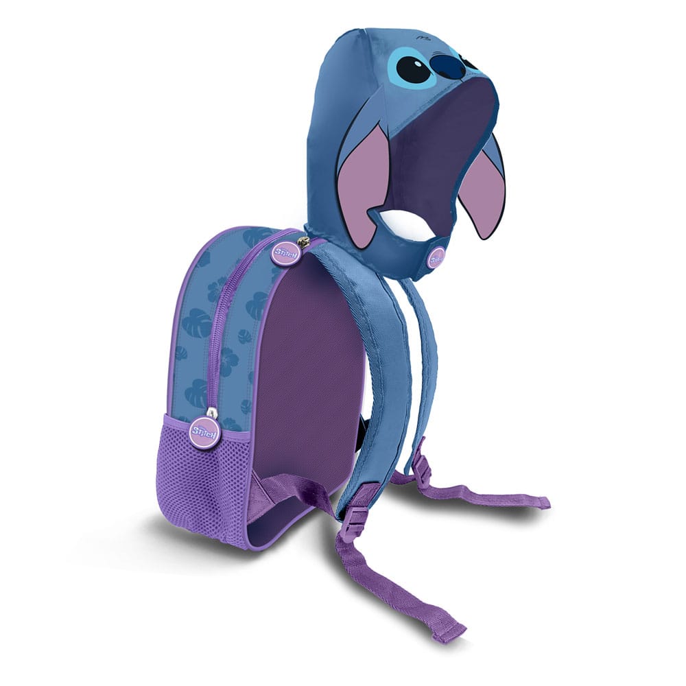 SU ORDINAZIONE Lilo & Stitch Hooded Backpack Lemur