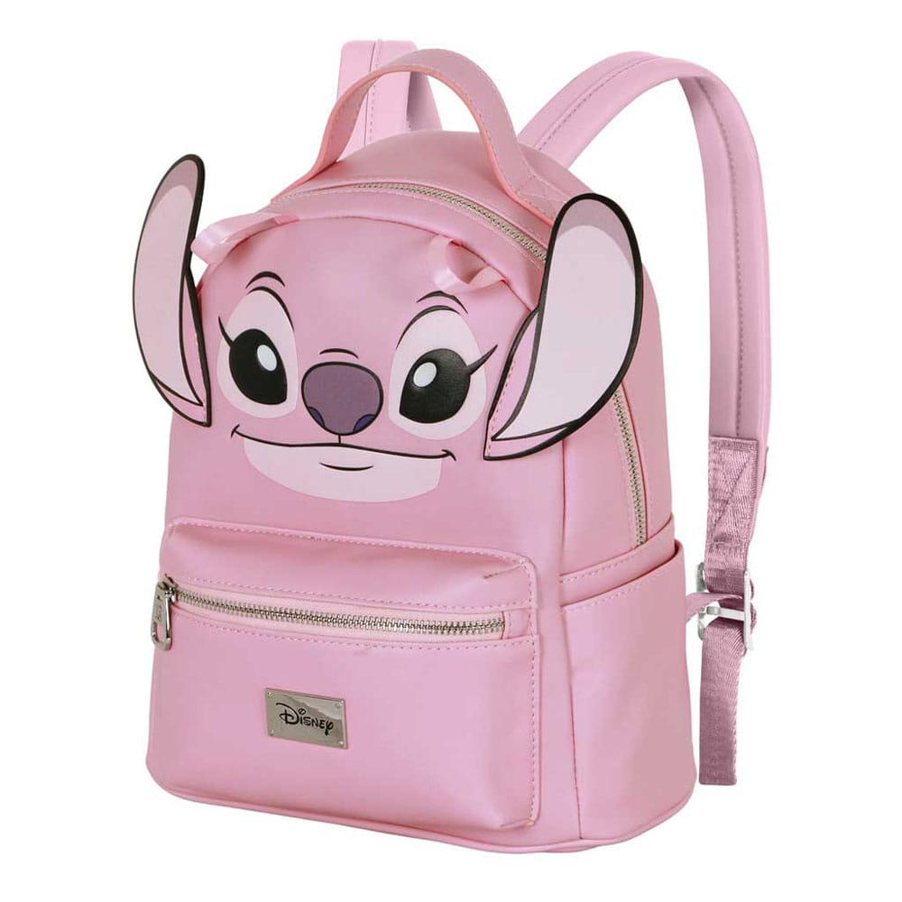 Auf Bestellung gefertigter Lilo & Stitch Rucksack mit Engelsgesicht