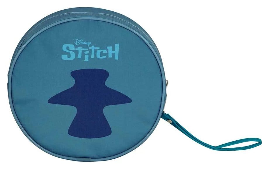 🧪 LAB | SU ORDINAZIONE Lilo & Stitch Jumbo Toiletry Bag Face Blue
