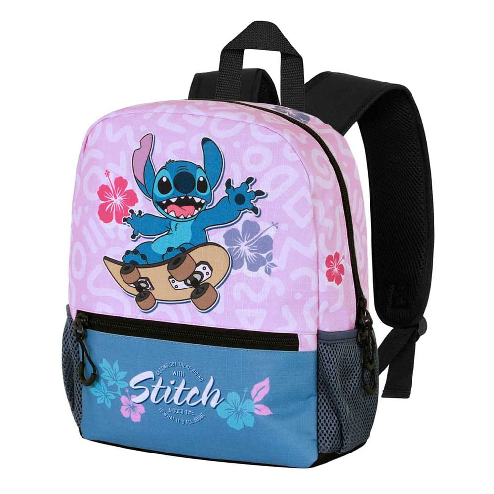 Auf Bestellung gefertigter Lilo & Stitch Rucksack/Skateboard