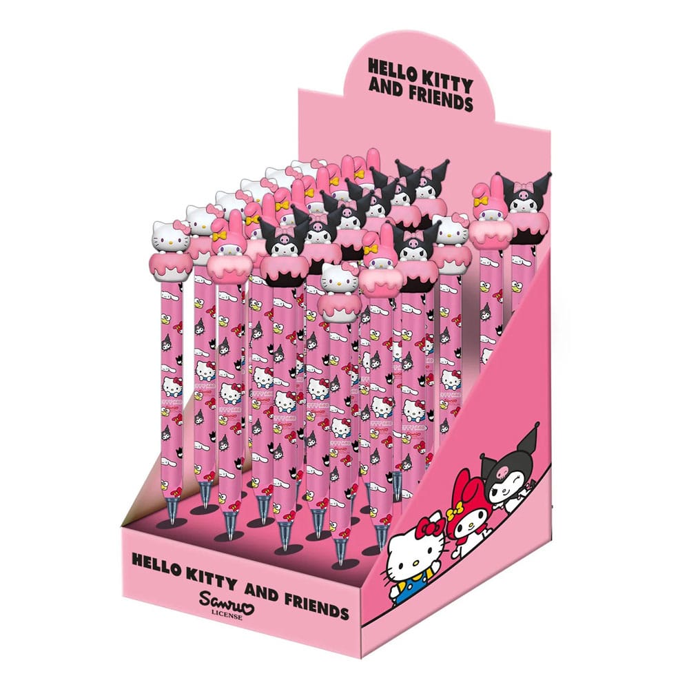 SU ORDINAZIONE Hello Kitty Erasable gel pen Display (24)
