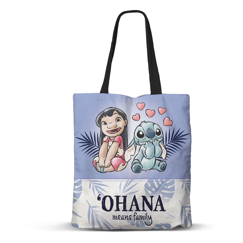Auf Bestellung gefertigte Lilo & Stitch Fan-Tragetasche für Paare