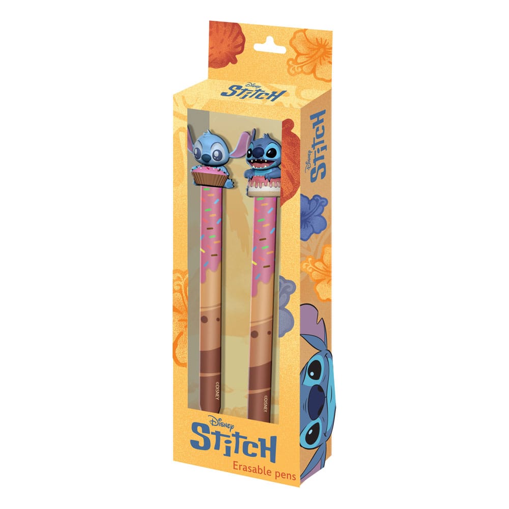 Lilo & Stitch Radierbare Gelstifte (2er-Pack) – 2er-Pack (auf Bestellung gefertigt)