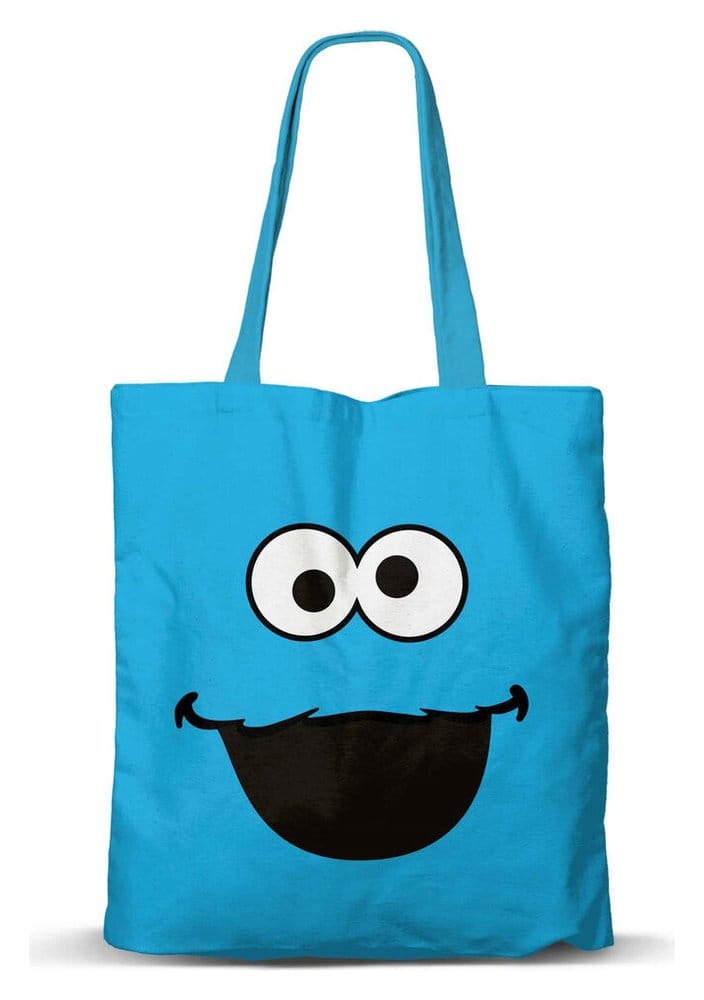 🧪 LAB | SU ORDINAZIONE FAN Shopping Bag Cookie Monster Face