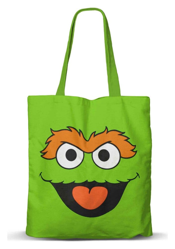 🧪 LAB | SU ORDINAZIONE FAN Shopping Bag Oscar the Grouch Face