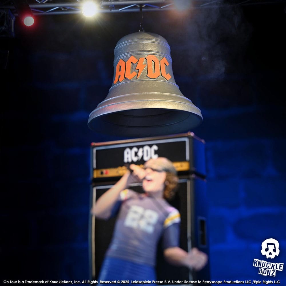 🧪 LAB | SU ORDINAZIONE AC/DC Rock Ikonz On Tour Statue PWR UP Tour Hells Bell