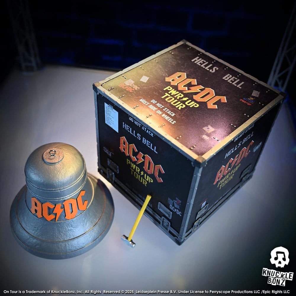 🧪 LAB | SU ORDINAZIONE AC/DC Rock Ikonz On Tour Statue PWR UP Tour Hells Bell