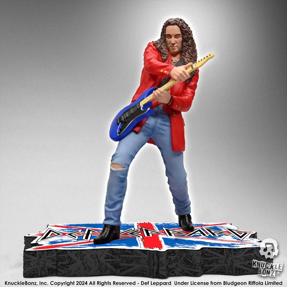 SU ORDINAZIONE Def Leppard Rock Iconz Statue Vivian Campbell 24 cm