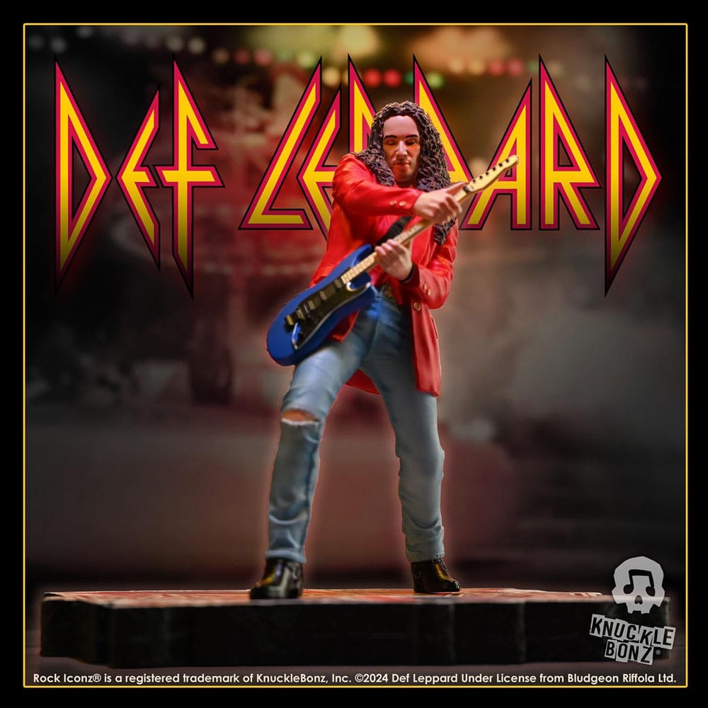 🧪 LAB | SU ORDINAZIONE Def Leppard Rock Iconz Statue Vivian Campbell 24 cm