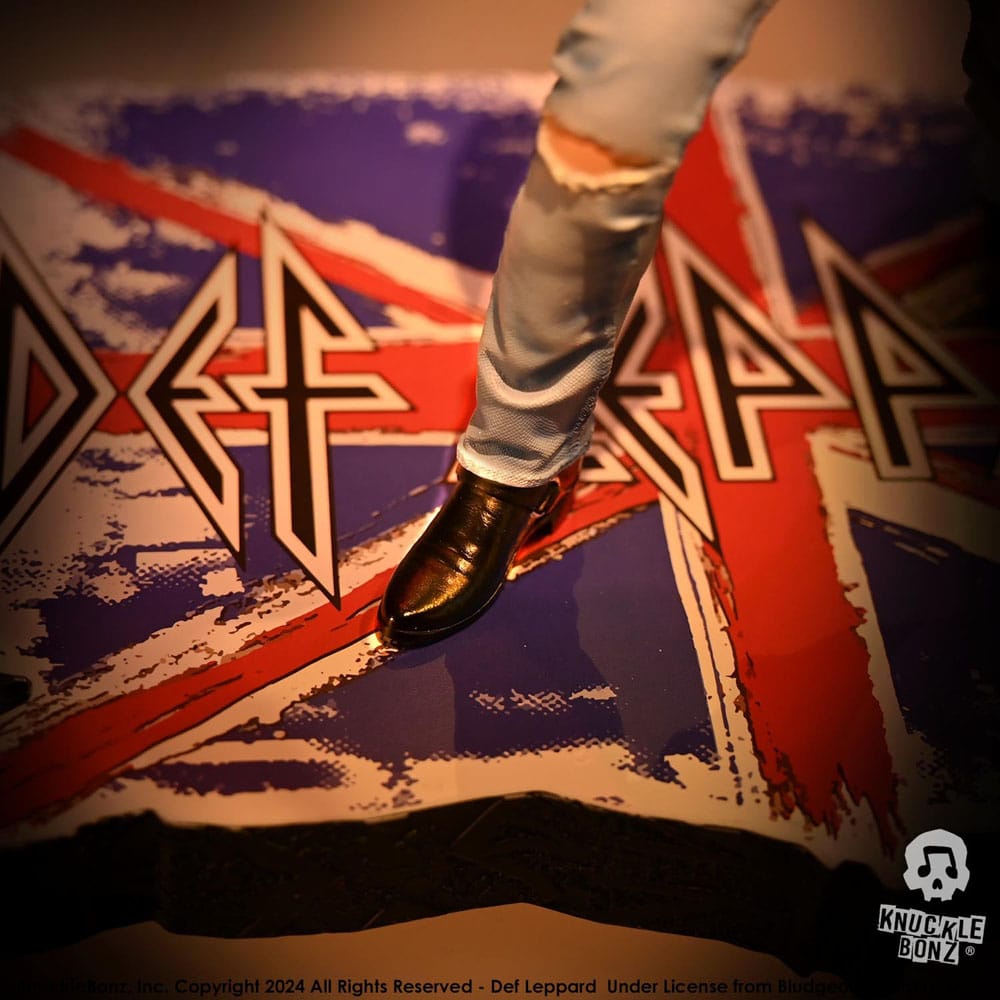 🧪 LAB | SU ORDINAZIONE Def Leppard Rock Iconz Statue Vivian Campbell 24 cm