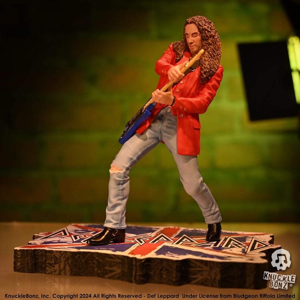 🧪 LAB | SU ORDINAZIONE Def Leppard Rock Iconz Statue Vivian Campbell 24 cm