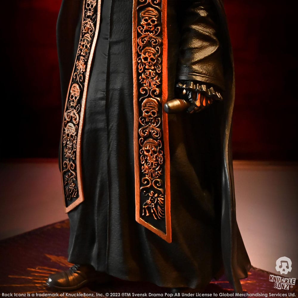 🧪 LAB | SU ORDINAZIONE Ghost Rock Iconz Statue 1/9 Papa Emeritus IV (Black Robes) 22 cm