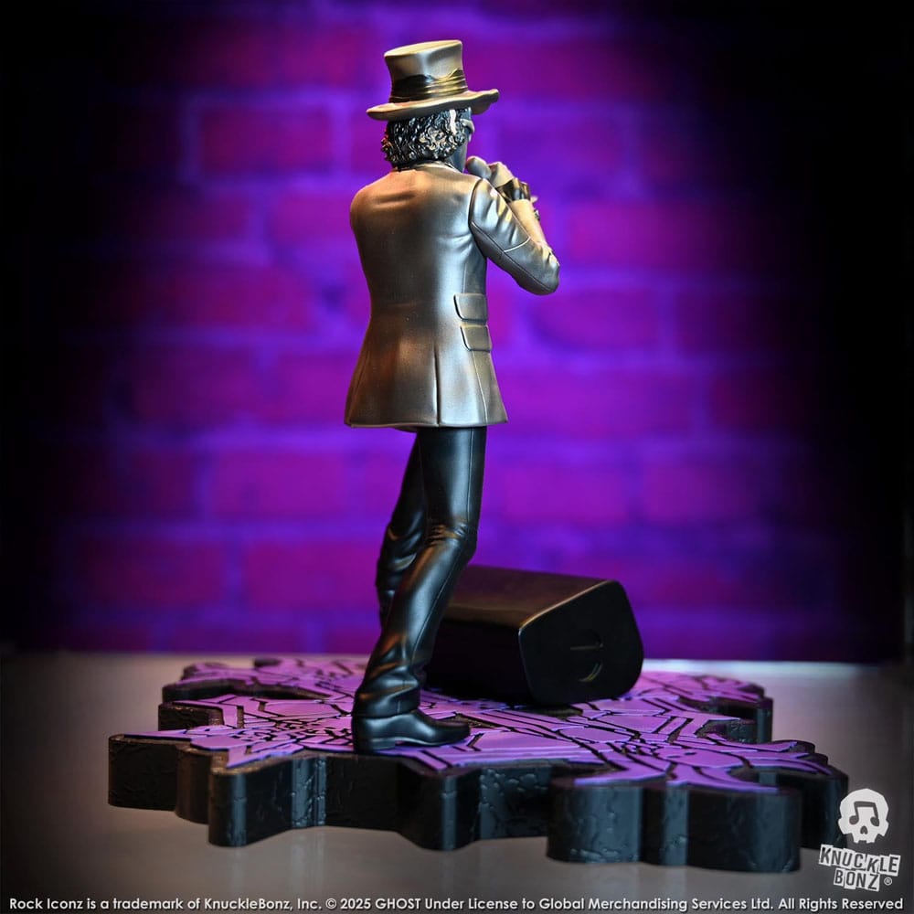 🧪 LAB | SU ORDINAZIONE Ghost Rock Iconz Statue Papa V Perpetua Top Hat 22 cm