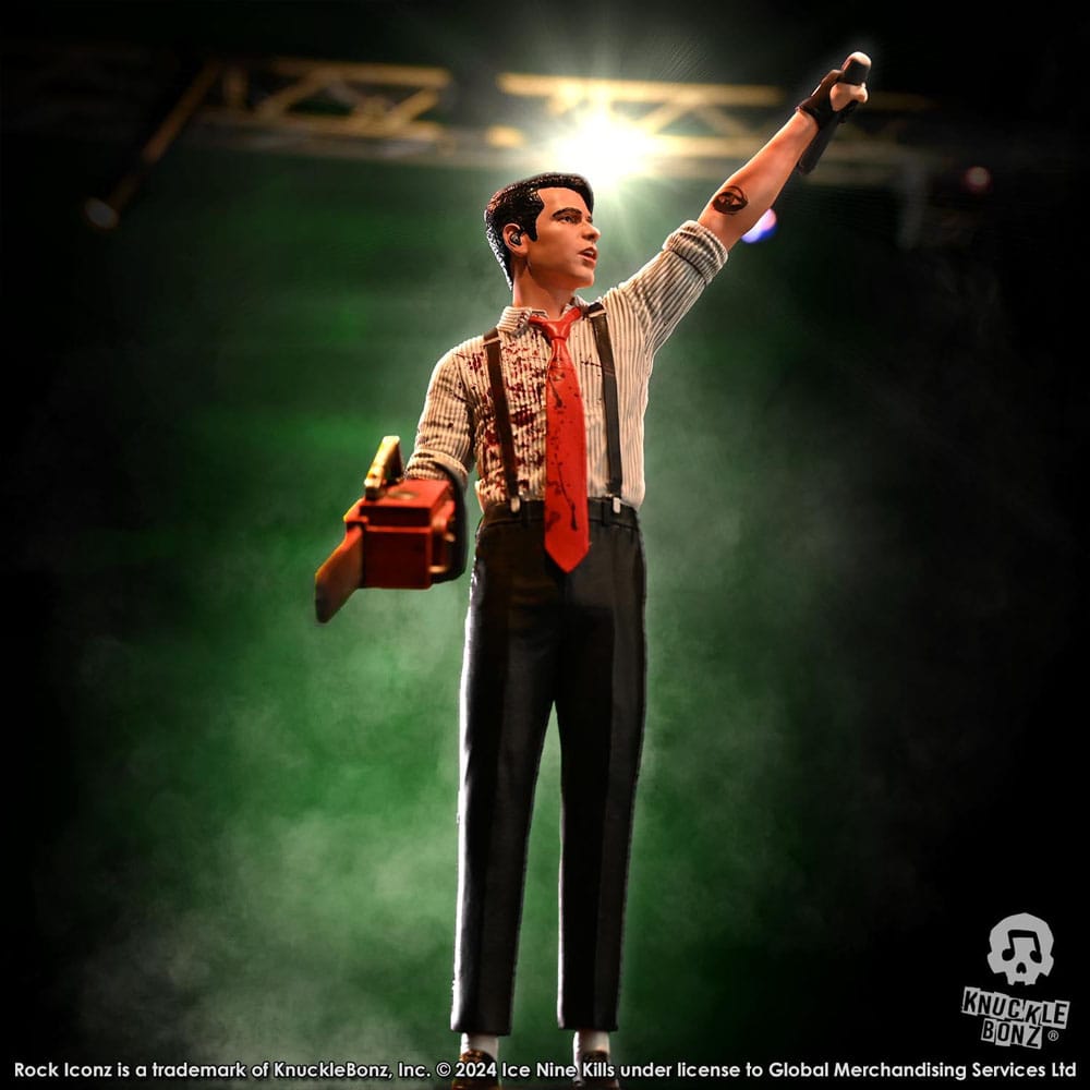 🧪 LAB | SU ORDINAZIONE Ice Nine Kills Rock Iconz Statue Spencer Charnas 25 cm